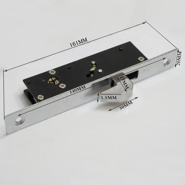 Keyed Hook Lock for Sliding Doors