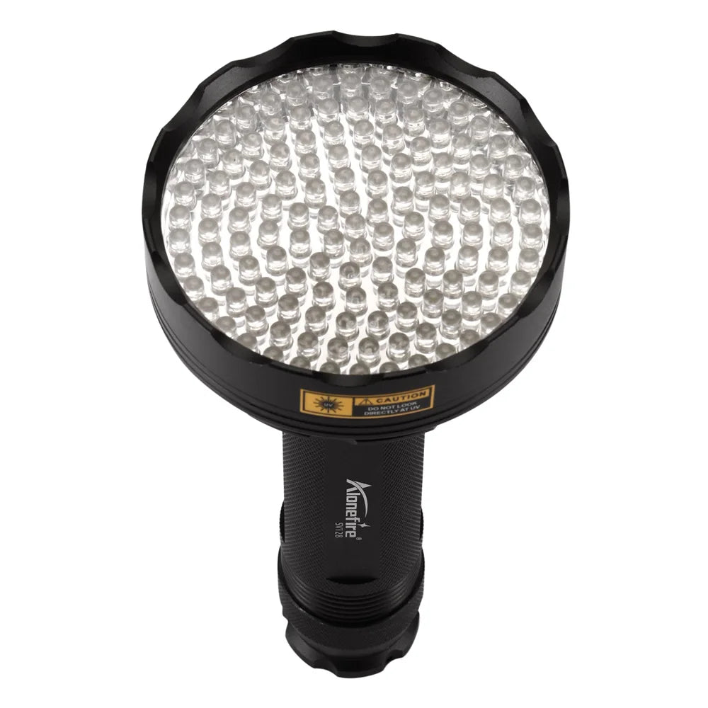 128LED 395nm UV Flashlight High Power Ultraviolet Torch Money Ore Pet Stains Invisible ink Scorpion Marker Fluorescent light