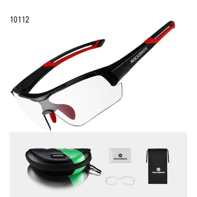 Photochromic Cycling Sunglasses with UV400 Protection