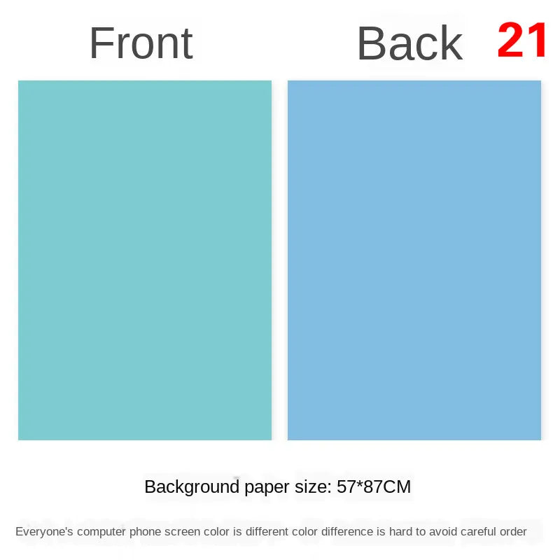 Double-Sided Product Photography Backdrop, 57 × 87cm