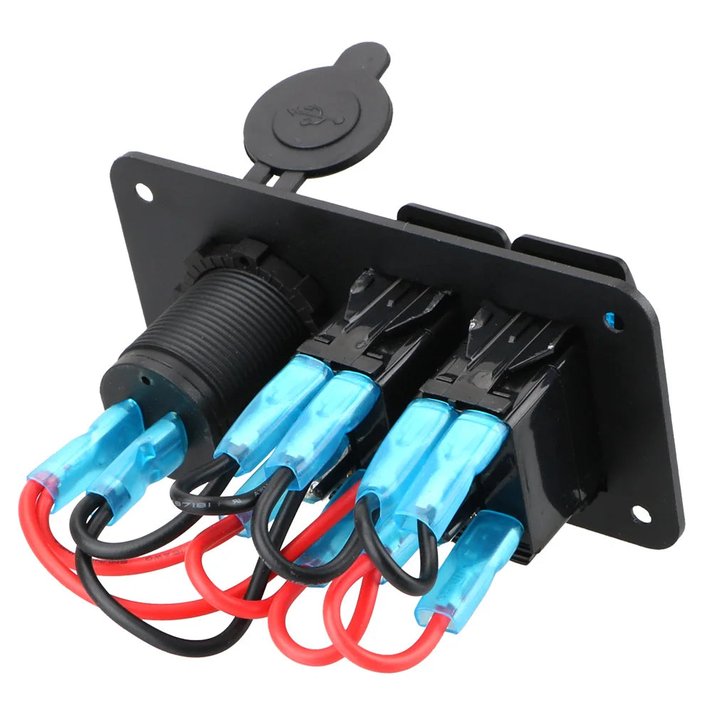 12/24 V Vehicle Switch Panel - Layout Options