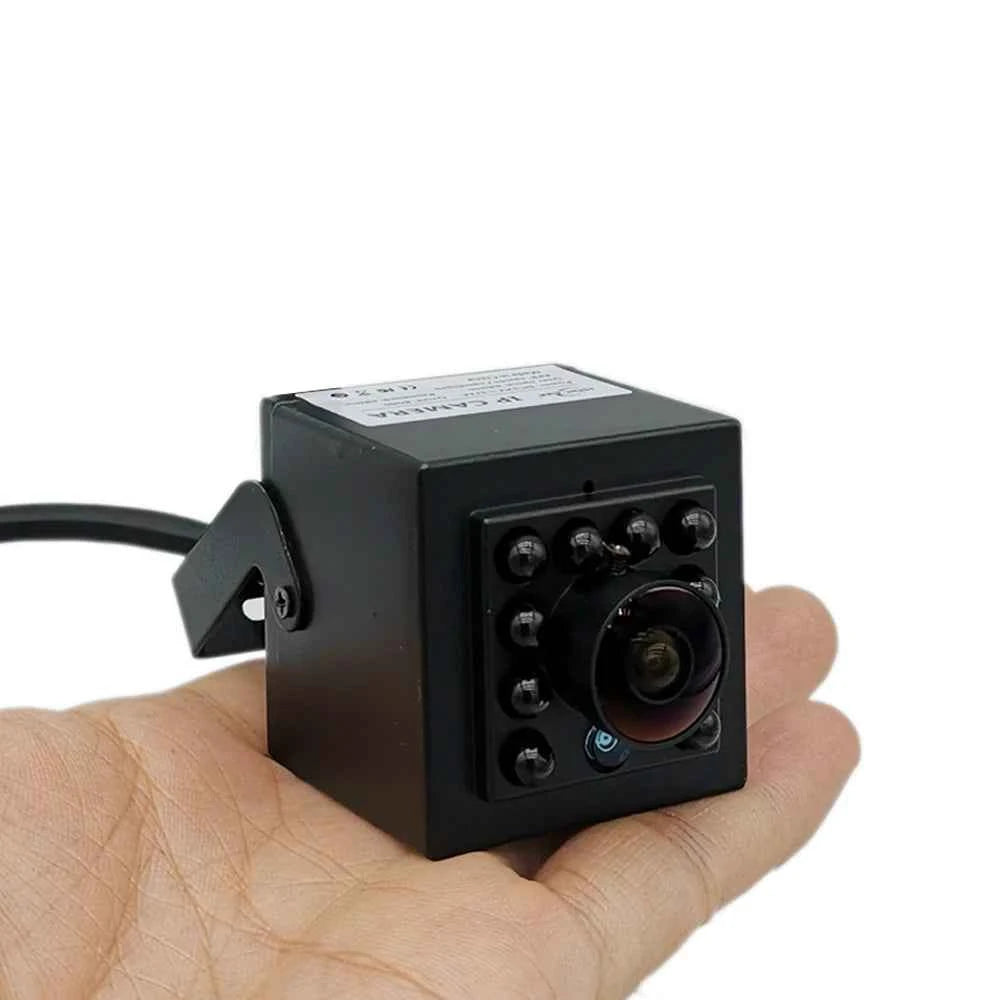 8MP PoE 4K Dome Camera with Mic and Invisible IR Night Vision