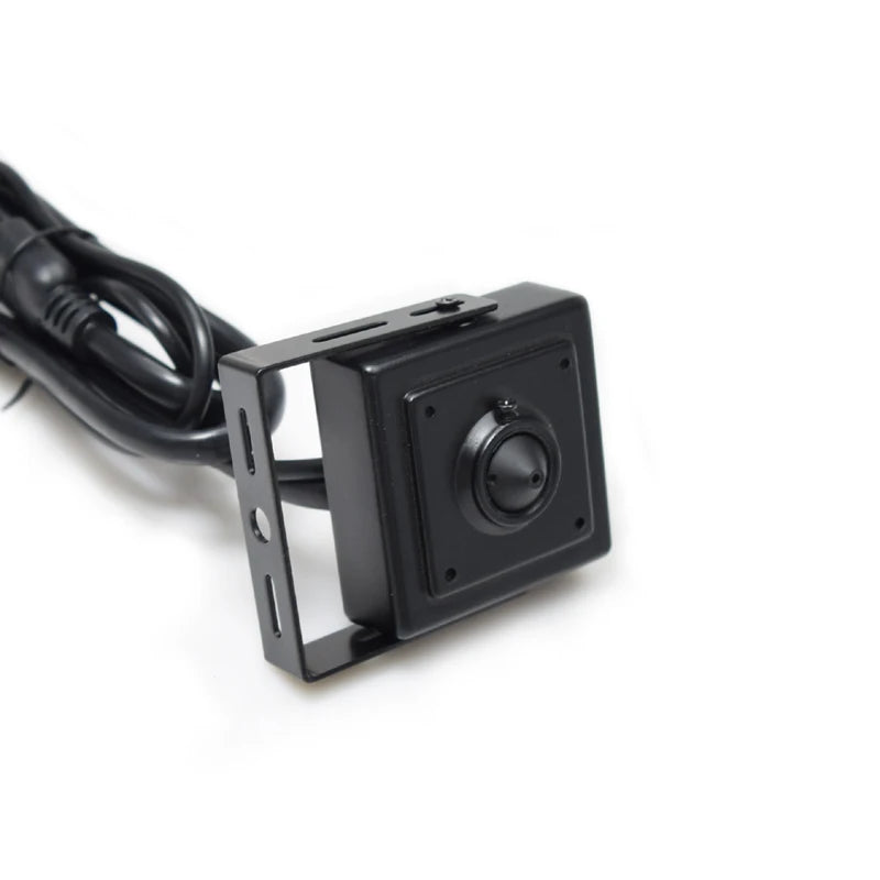 Mini Câmera IP Wi-Fi de 40x40 mm com slot para cartão SD