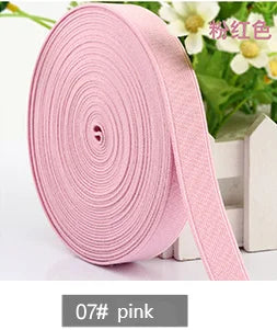 15/20/25mm Elastisches Band Hoch-elastisches Gummiband Elastische Schnur DIY Spitzenkanten Näherei Taille Gürtel Bekleidungszubehör
