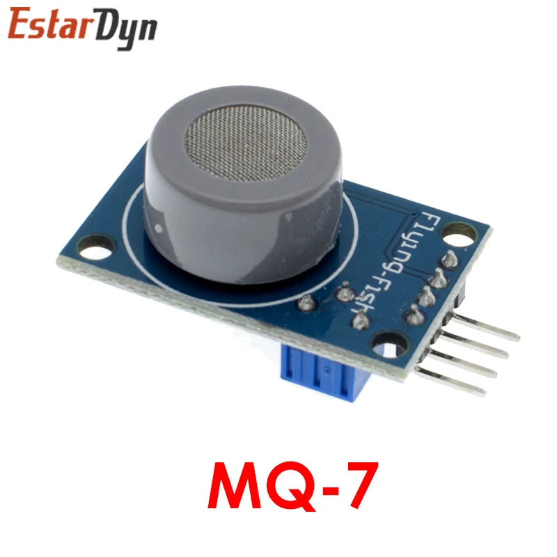 Modules de capteurs de gaz de la série MQ : MQ-2, MQ-3, MQ-7 ou MQ-135