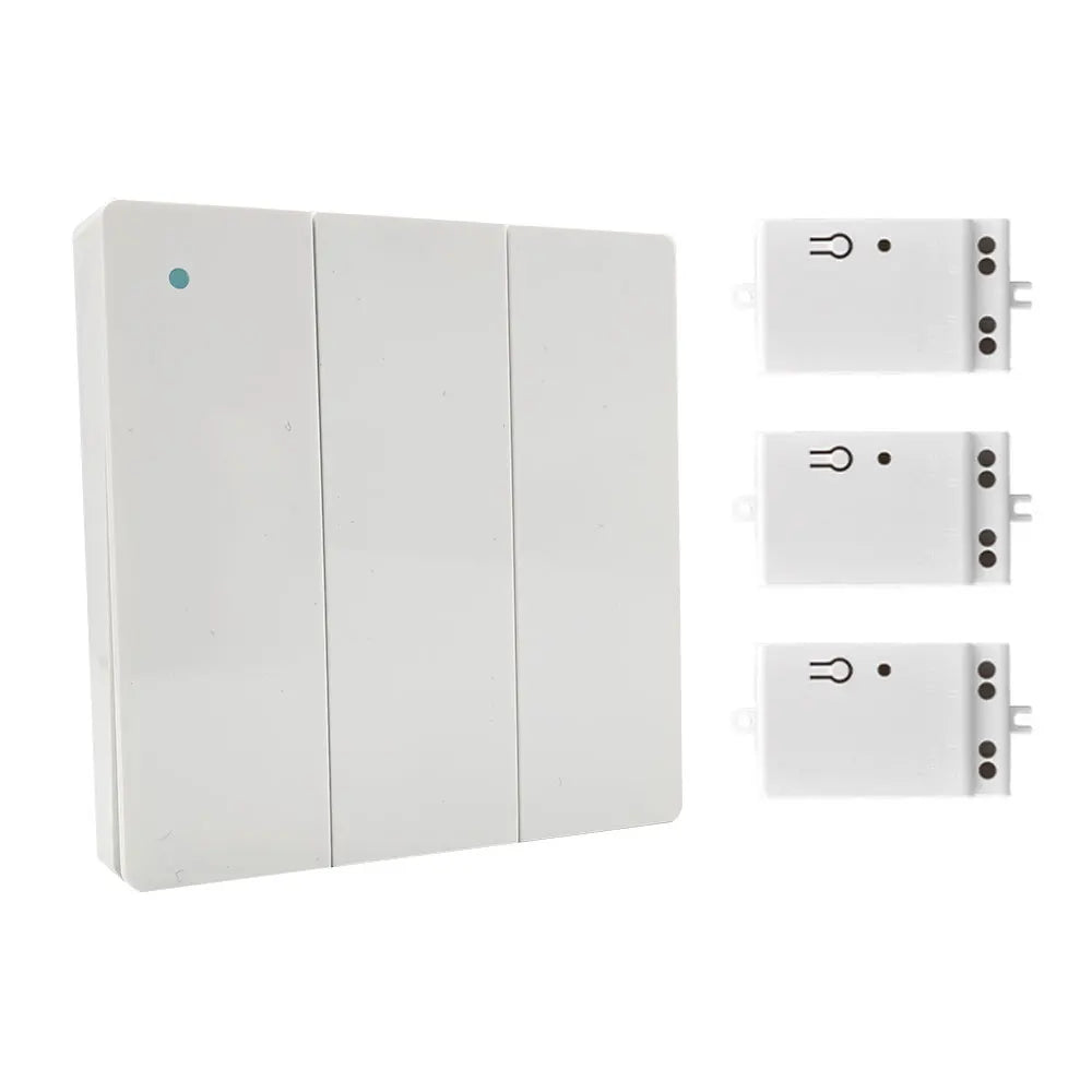 Self-Powered Kinetic Wall Switch, IP54, 95-260 V Receiver
