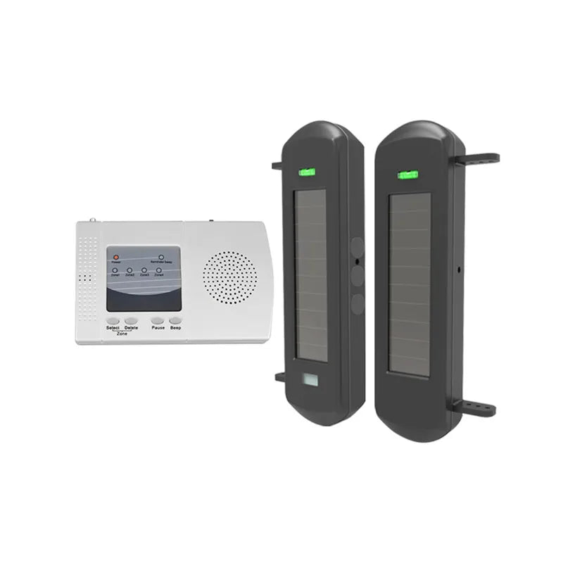 Solar Wireless Beam Sensor Driveway Alarm System