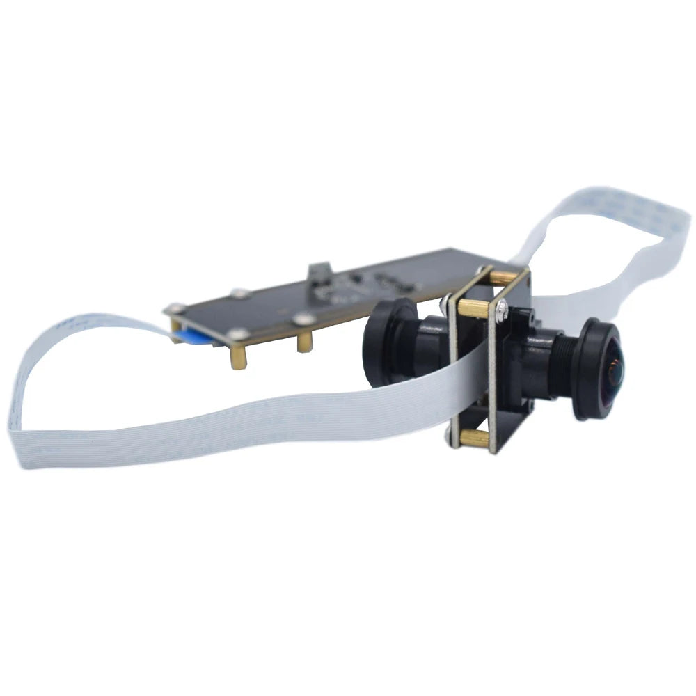 Módulo de Câmara USB Óptica 2MP 1080P Stereo Flexível com Dual Lens para Reconhecimento Facial, 3D, VR