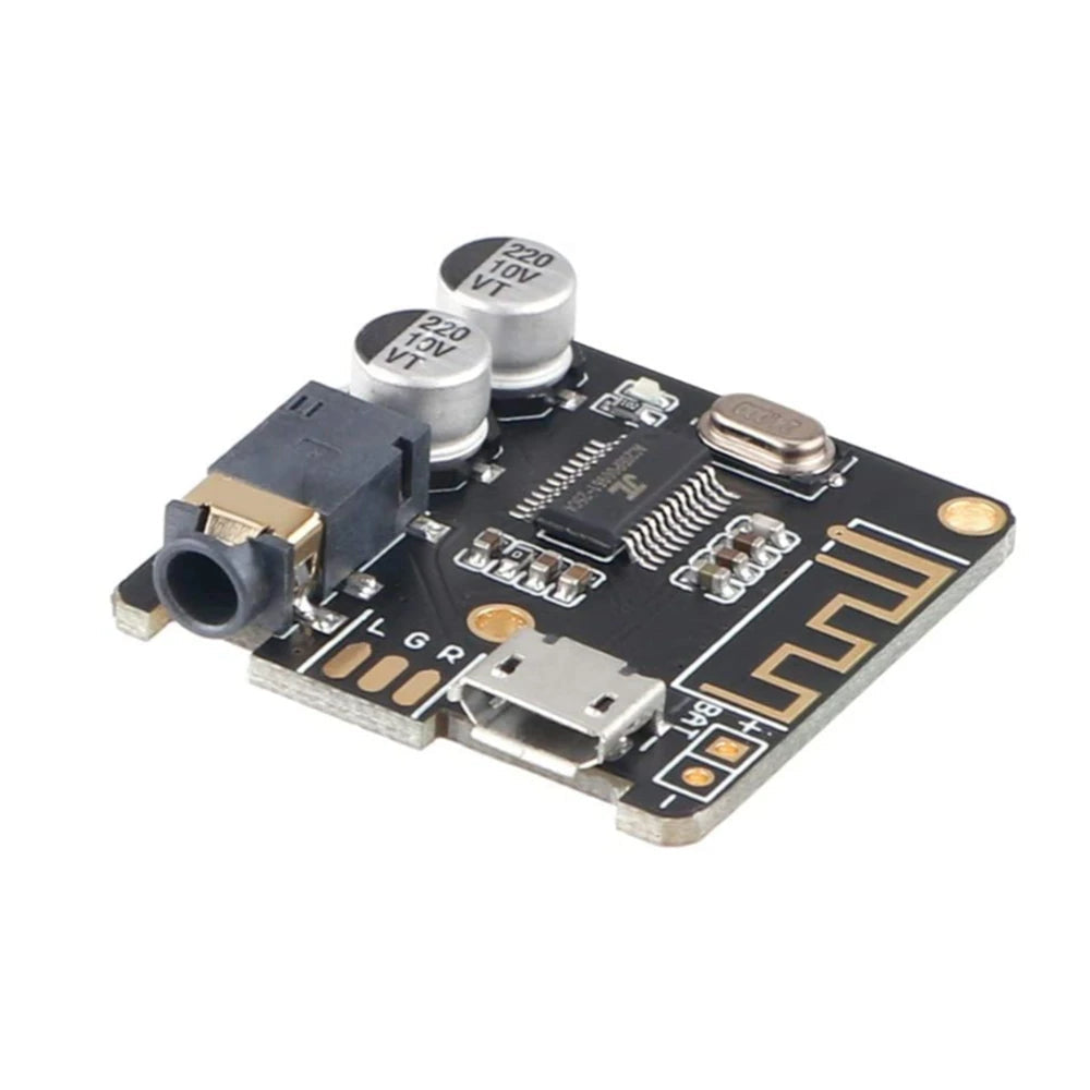 Bluetooth Audio Receiver Board Bluetooth 5.0 MP3 Lossless Decoder Board Wireless Stereo Music Module 3.7-5V XY-BT-Mini
