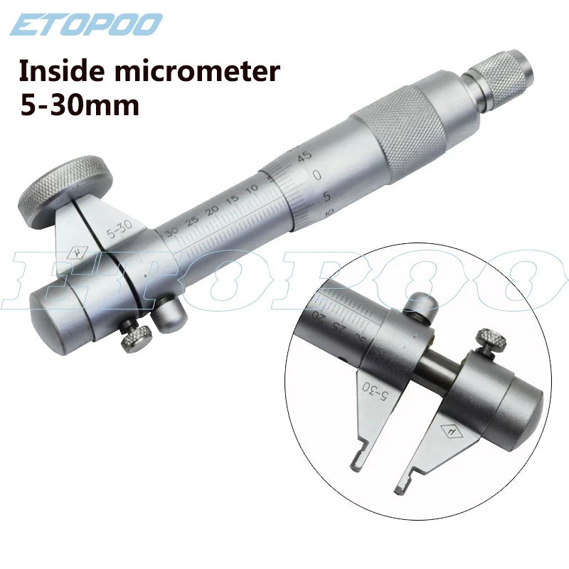 QFC01 Inside Micrometer, 5–30mm or 25–50mm