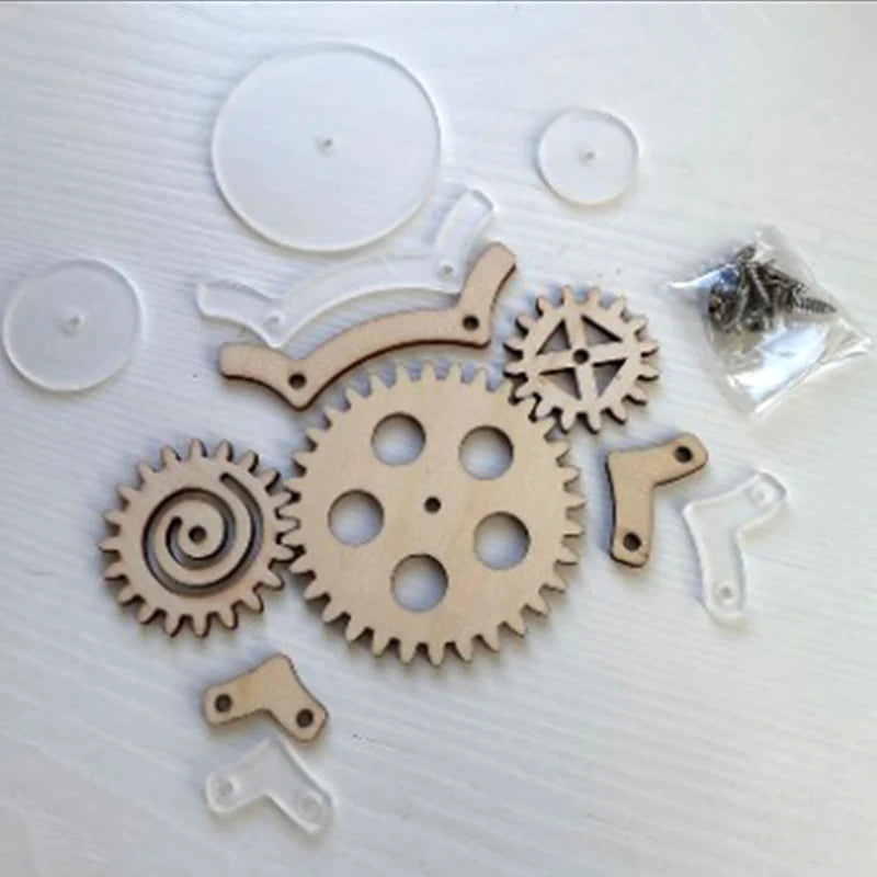 Busy Board Clothes Animal DIY Wooden Accessories Early Learning Toys Busy Board Matching Board Handmade Puzzle Educational Toys