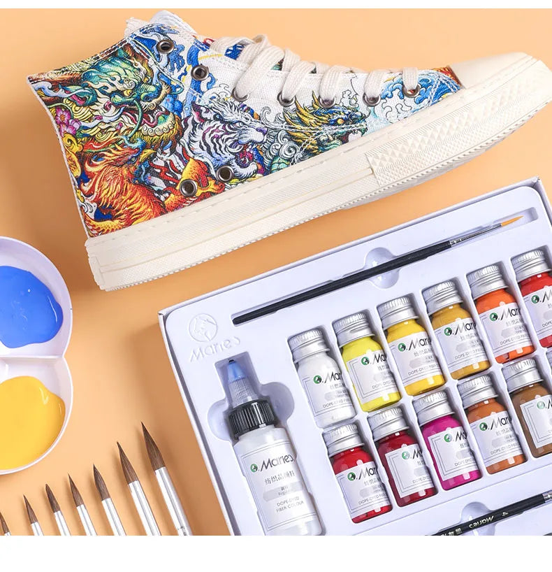 Marie's Permanent Fabric Paint Set