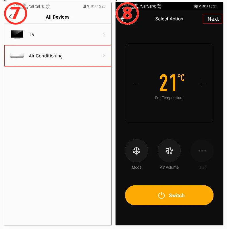 Tuya Wi-Fi IR Controller with Temperature and Humidity Display