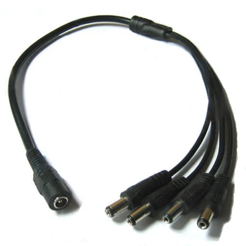 10 kom. 1 do 4 DC naponski razvodni kabel 12V 5.5 x 2.1 mm 40 cm
