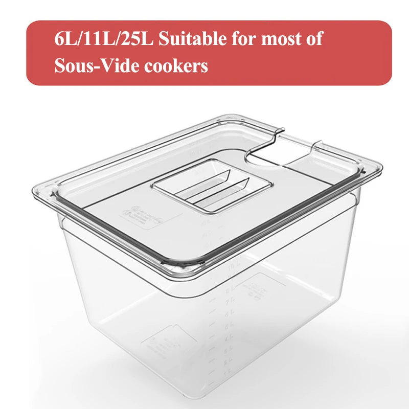 Sous-vide-Wasserbehälter, 6 L oder 11 L
