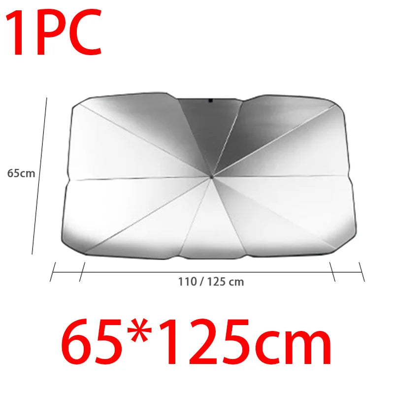 Car Windshield Sun Shade Umbrella UV Protection Heat Insulation