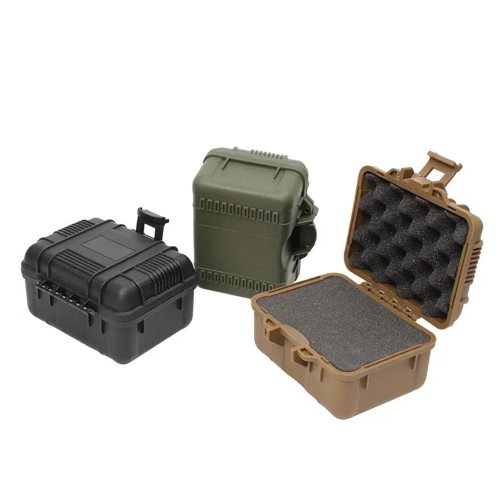 Mini Plastic Equipment Case, Colour Options