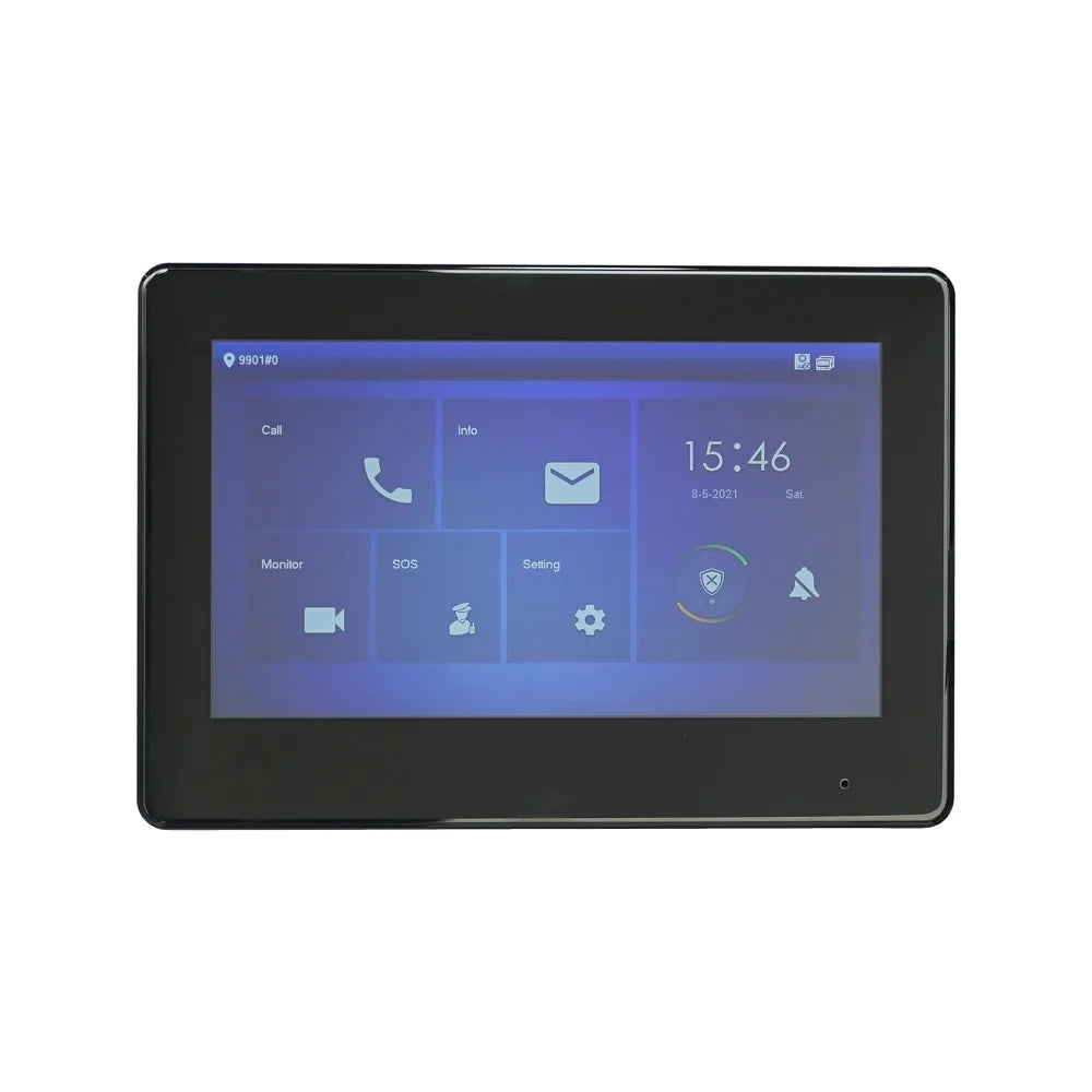 Indoor Video Intercom Monitor 7″ PoE Touch Display
