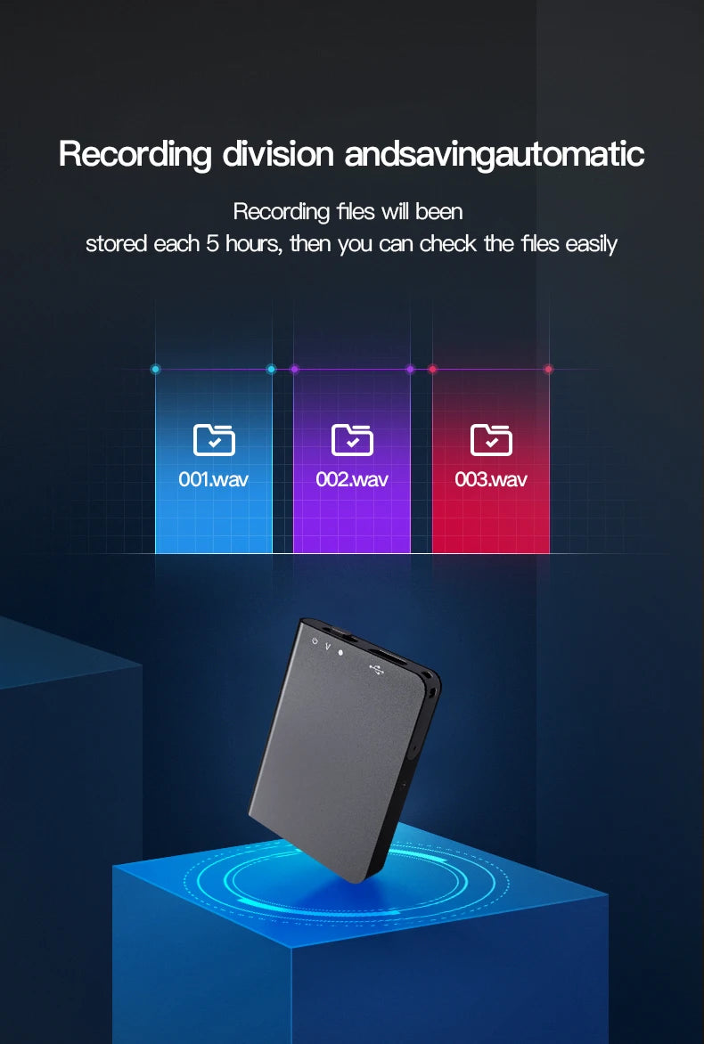 8/16/32GB Activated Mini Digitális Hangrögzítő Espia Kis Hangrögzítő Mikro Hang Dictaphone Titkos Hangrögzítő MP3 Lejátszó