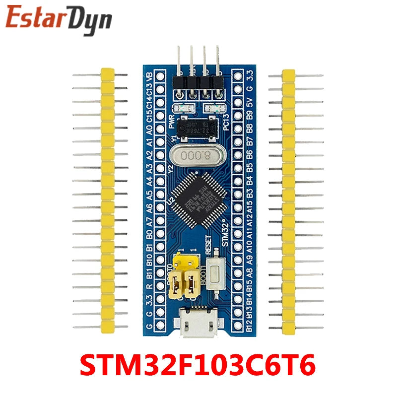 Možnosti vývojovej dosky STM32 a programátora ST-Link V2