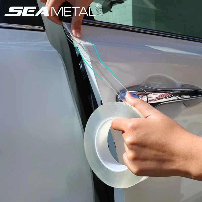 Transparent PVC Car Protective Film – Multiple Roll Sizes