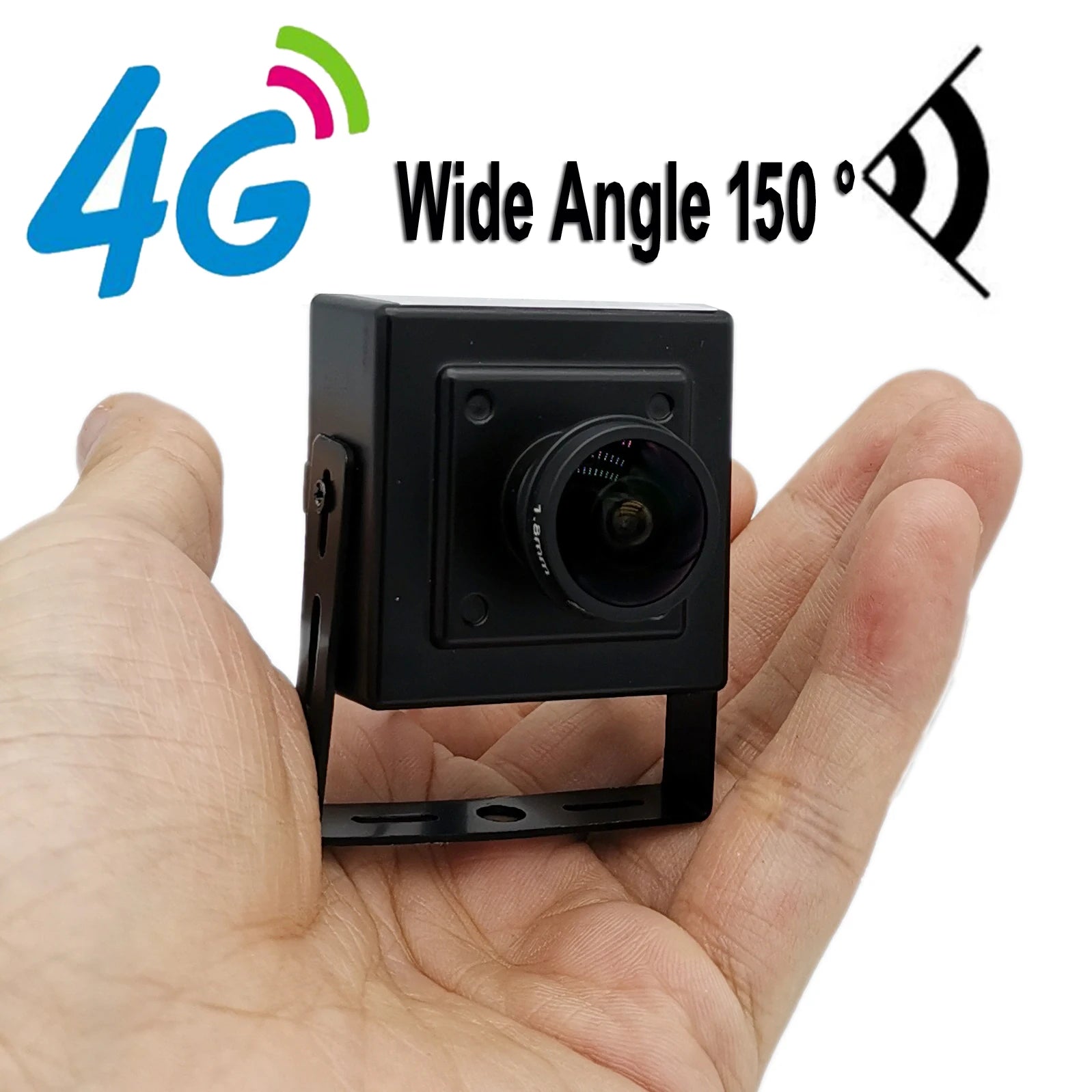 Mini 4G SIM Card IP Camera 5MP HD Indoor Security Camera