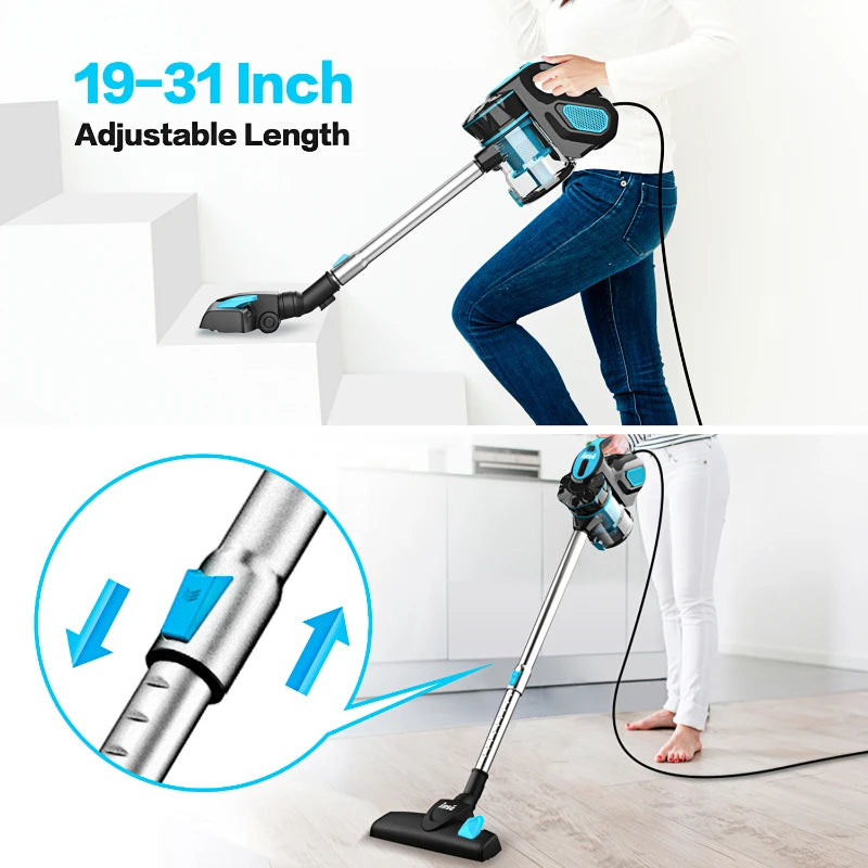 INSE I5 Corded Vacuum Cleaner with Powerful Suction
