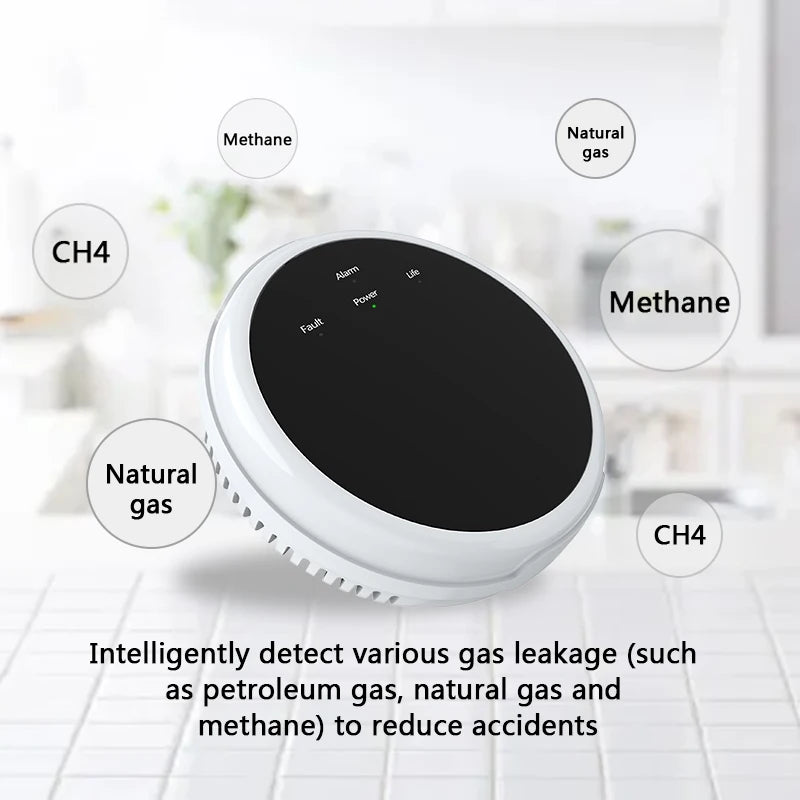 GS20 Wireless Combustible-Gas Alarm, 433 MHz