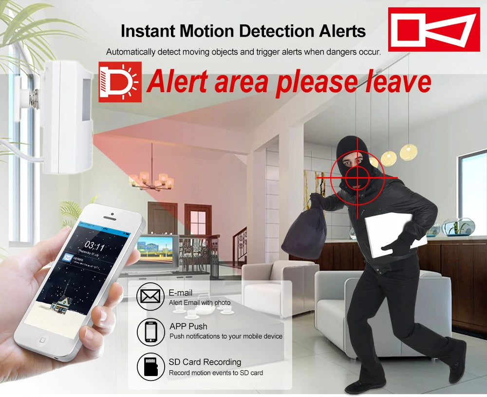 Mini 4G Hidden Camera HD 1080p WiFi Network Storage