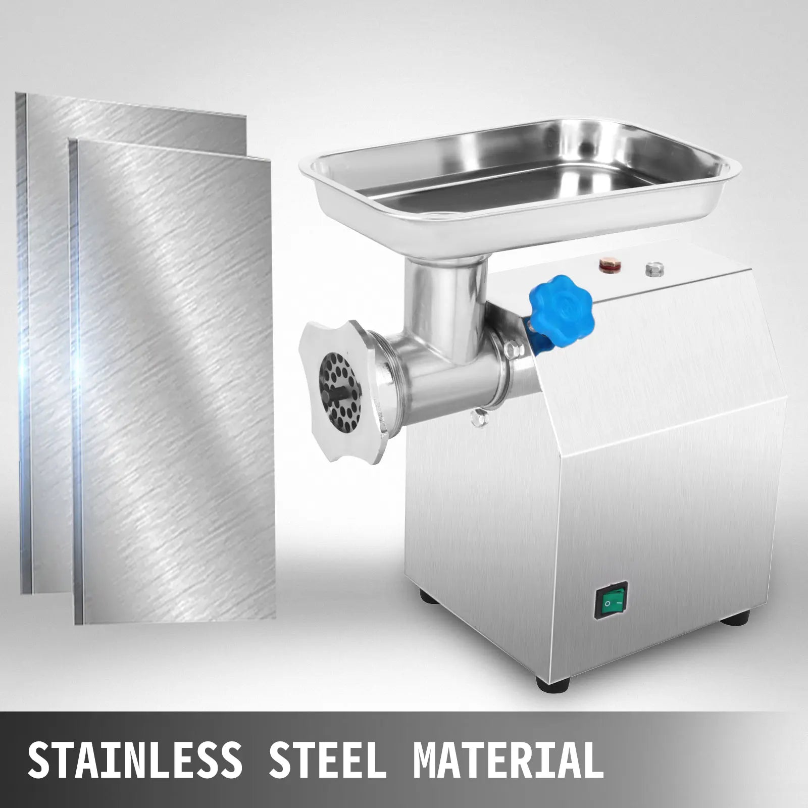 SucceBuy 250Kg/H Electric Meat Mincer Grinder 1100W Commercial Kitchen Chopper FoodProcessor SausageMaker Machine Home Appliance