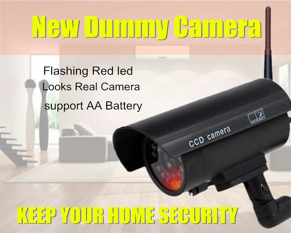 Dummy CCTV Camera with Flashing LED