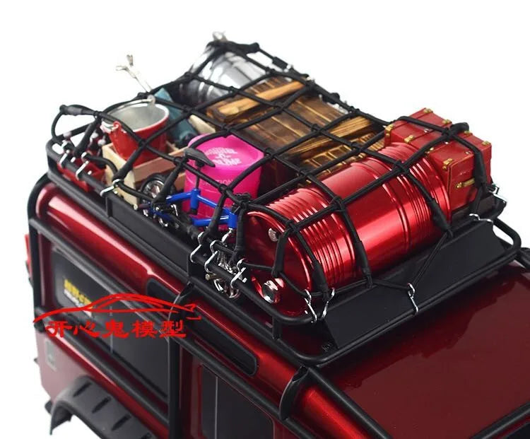 Accessori per auto RC 6 colori Rete elastica per bagagli per 1/10 RC crawler Scx10 90046 Tamiya c001 D90 Trax Trx4 Yikong Rgt