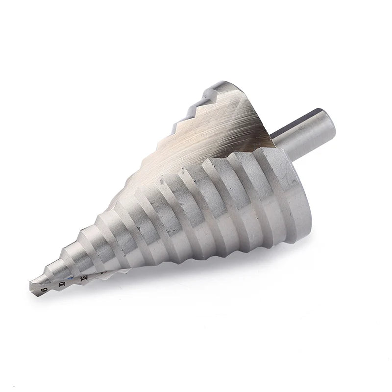 HSS Spiral Step Drill Bit, 4-32 mm or 6-60 mm