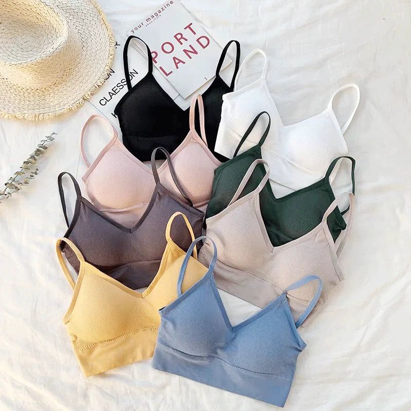 Baumwoll-Camisole-Bralette – Farbmöglichkeiten