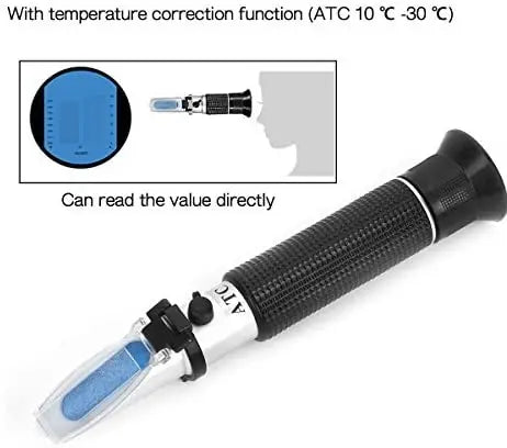 Salinity Refractometer with Automatic Compensation