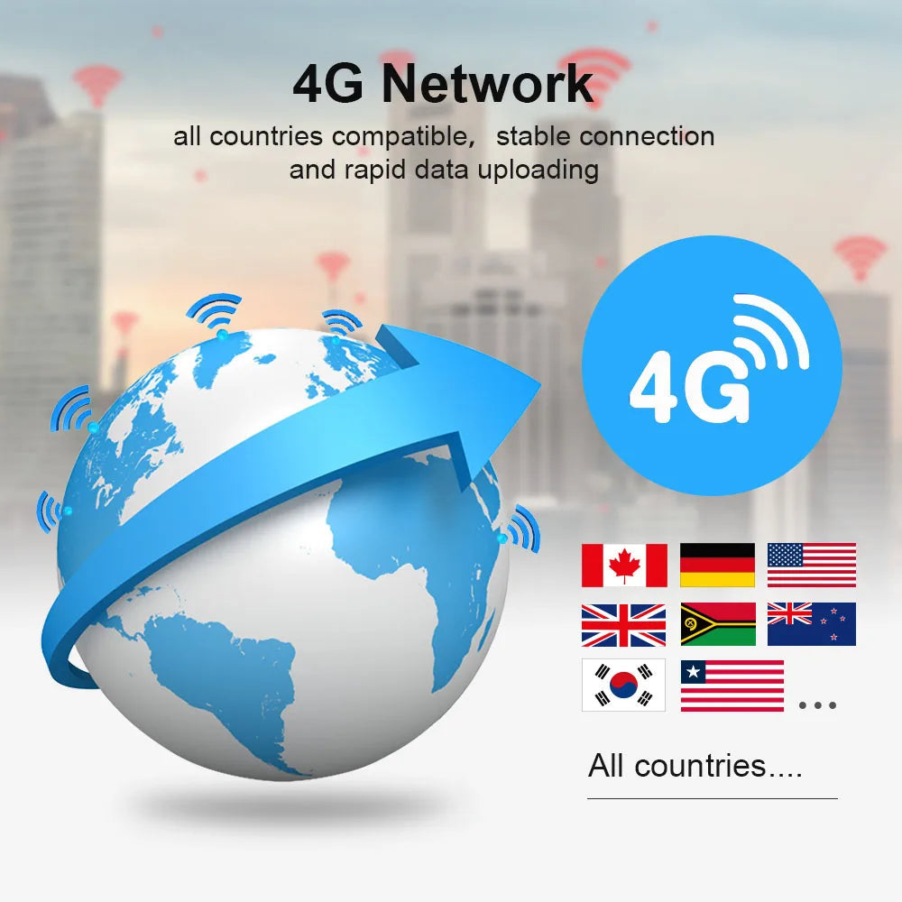 Waterproof 4G GPS Tracker Bikes SMS Locating GPS Tracker 60 Days Real Time Tracking Bicycle Lamp Rastreador