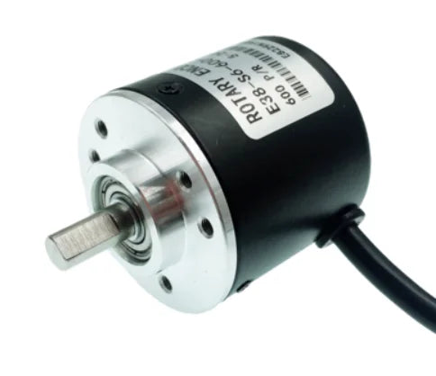 Codificador rotativo incremental, 5–24 V, eixo de 6 mm