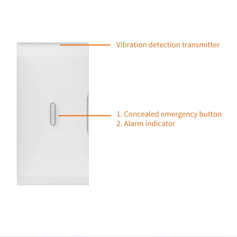 GB010 Wireless Vibration and Glass Sensor