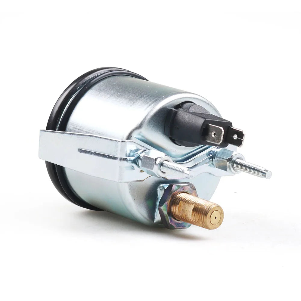 Barometro meccanico da 2" 52mm, pressione dell'aria 0-10 Bar/0-150PSI, manometro da 12V con luce gialla per auto e sensore NPT1/8