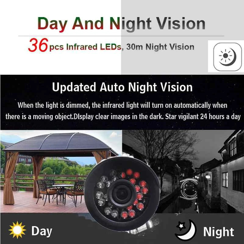 5MP Outdoor Waterproof Bullet AHD Security Camera