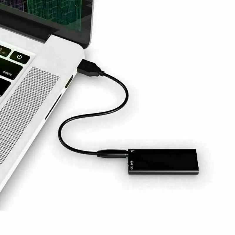 Mini röstinspelare 8GB–32GB med röstaktivering och brusreducering