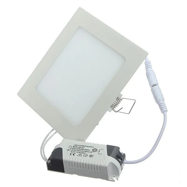 Square LED Recessed Panel, Dimming Options