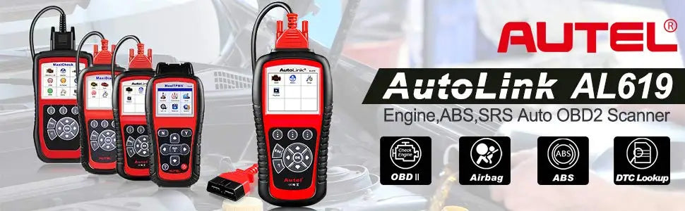 Autel AL619 OBD2 Scanner ABS SRS Car Diagnostic Code Reader