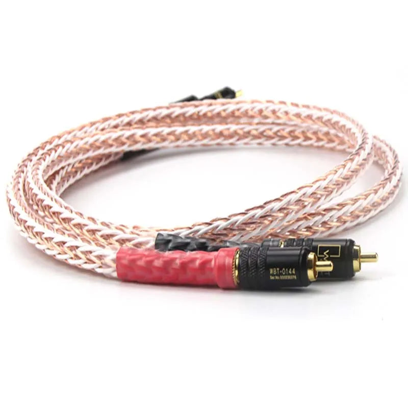 Stereo RCA Audio Cable Pair, 0.5m to 3m