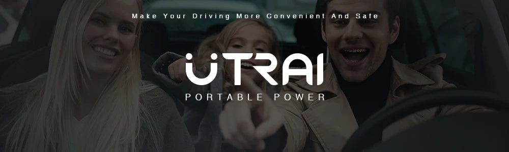 UTRAI 4‑i‑1 Jump Starter Power Bank med luftkompressor
