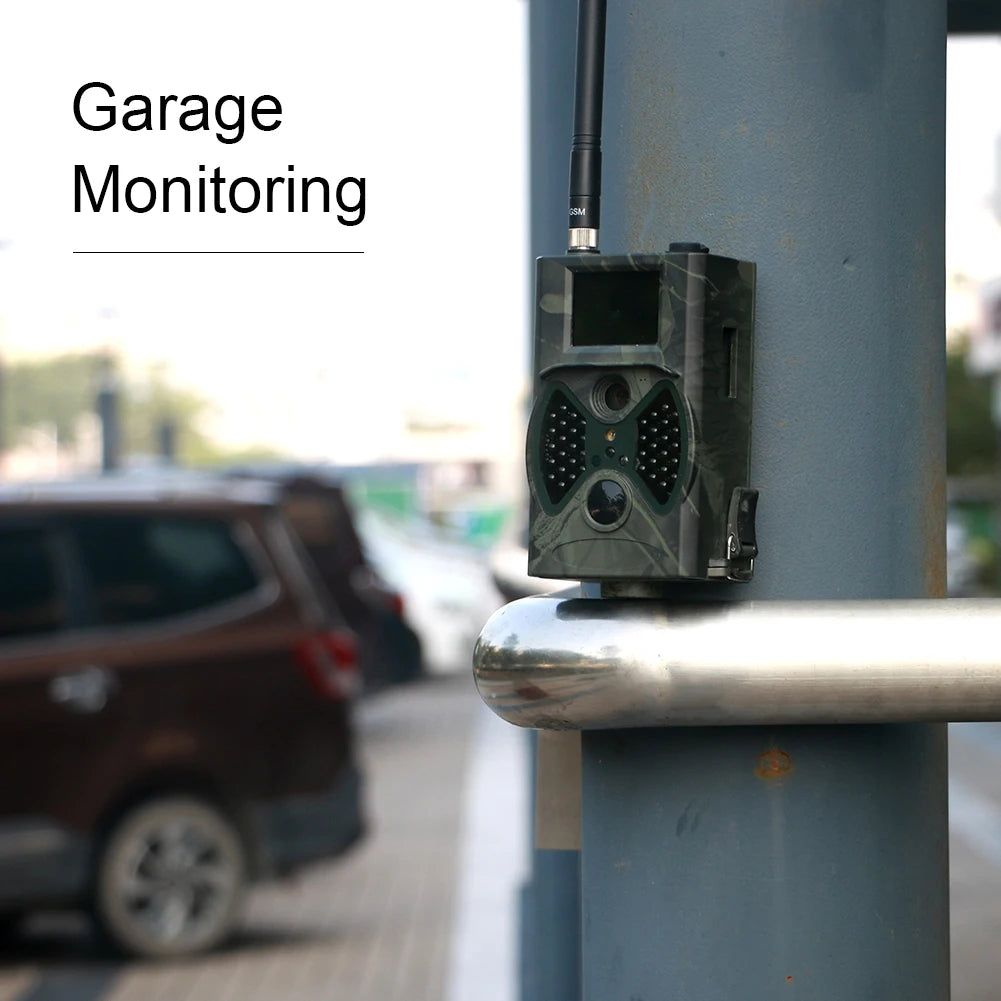 16MP Night Vision Hunting Trail Camera 2G MMS SMS SMTP HC300M Celluar Waterproof Wildcamera Wireless Photo Trap Surveillance