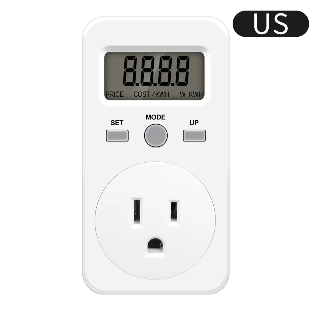 Mjerač potrošnje električne energije s utikačem - opcije utikača