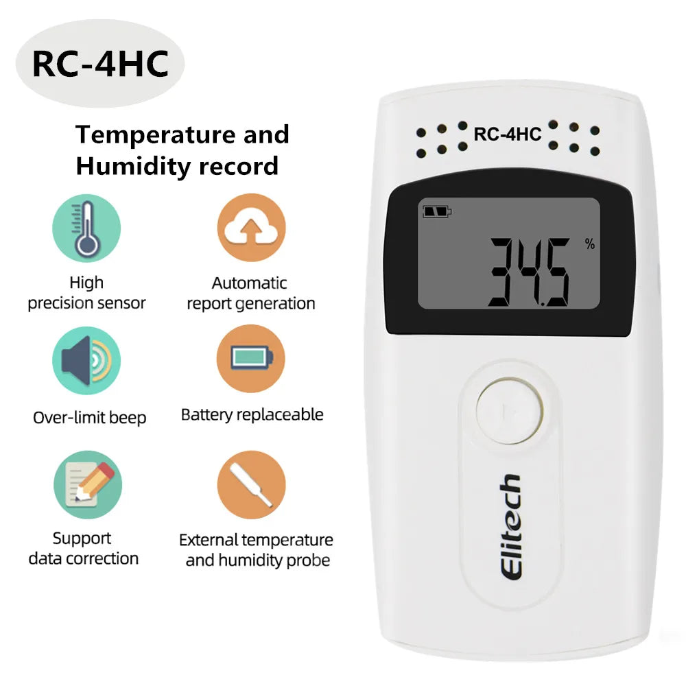 0|Journaliseur de données de température USB avec options de modèle