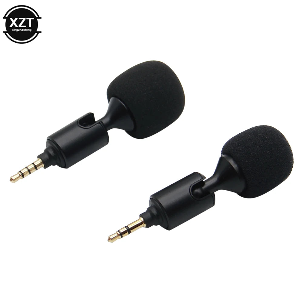 Buigbare bedrade mini-microfoon, USB-C of 3,5 mm