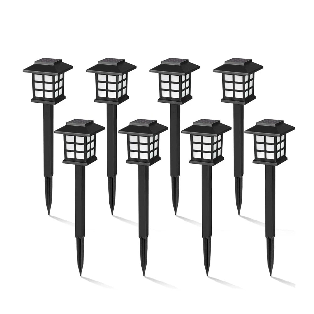 Solar LED Pathway Lights with Ground Stake, IP44, Auto On